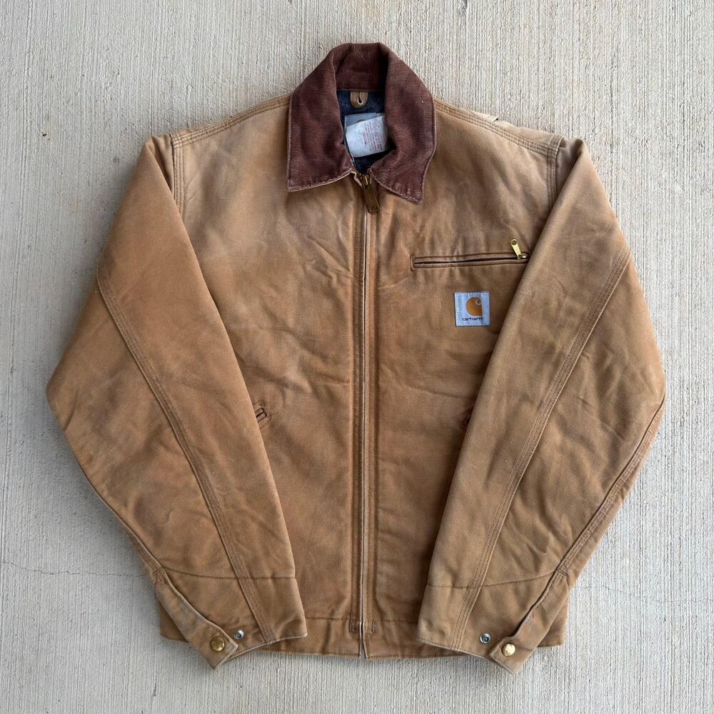 Carhartt J01 brown detroit work wear jacket